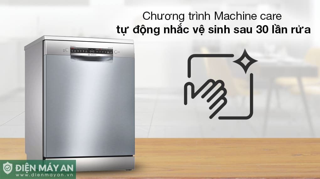 Máy rửa bát âm toàn phần Bosch Serie 4 SMV4HCX48E